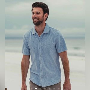 The Normal Brand Towel Terry Button Down